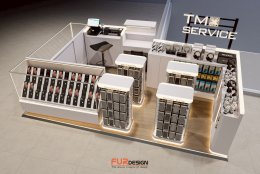 Design, manufacture, and installation: TM Service Shop / Central Rama IX, Bangkok